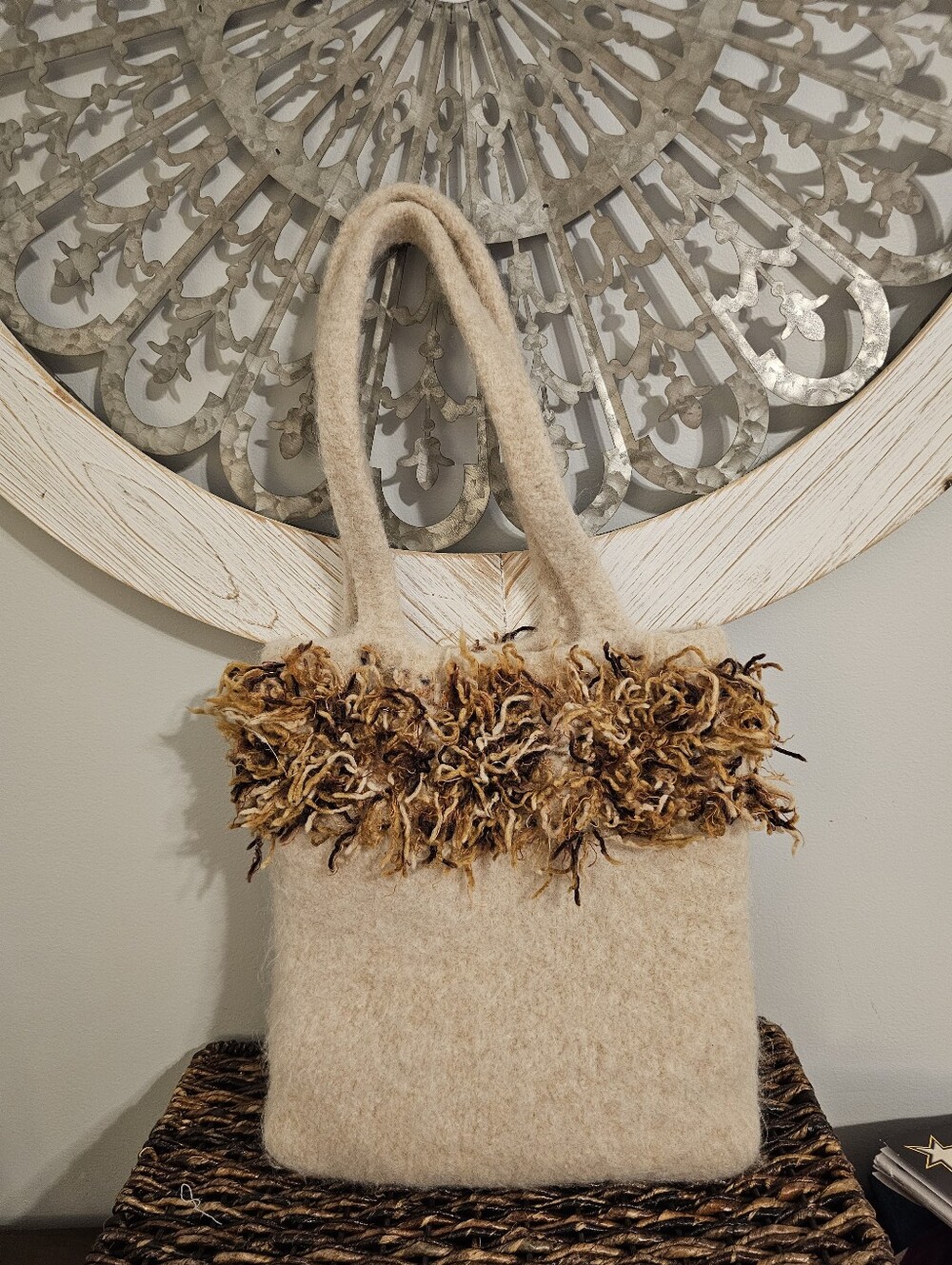 Wool Tote - Picture 2 of 6